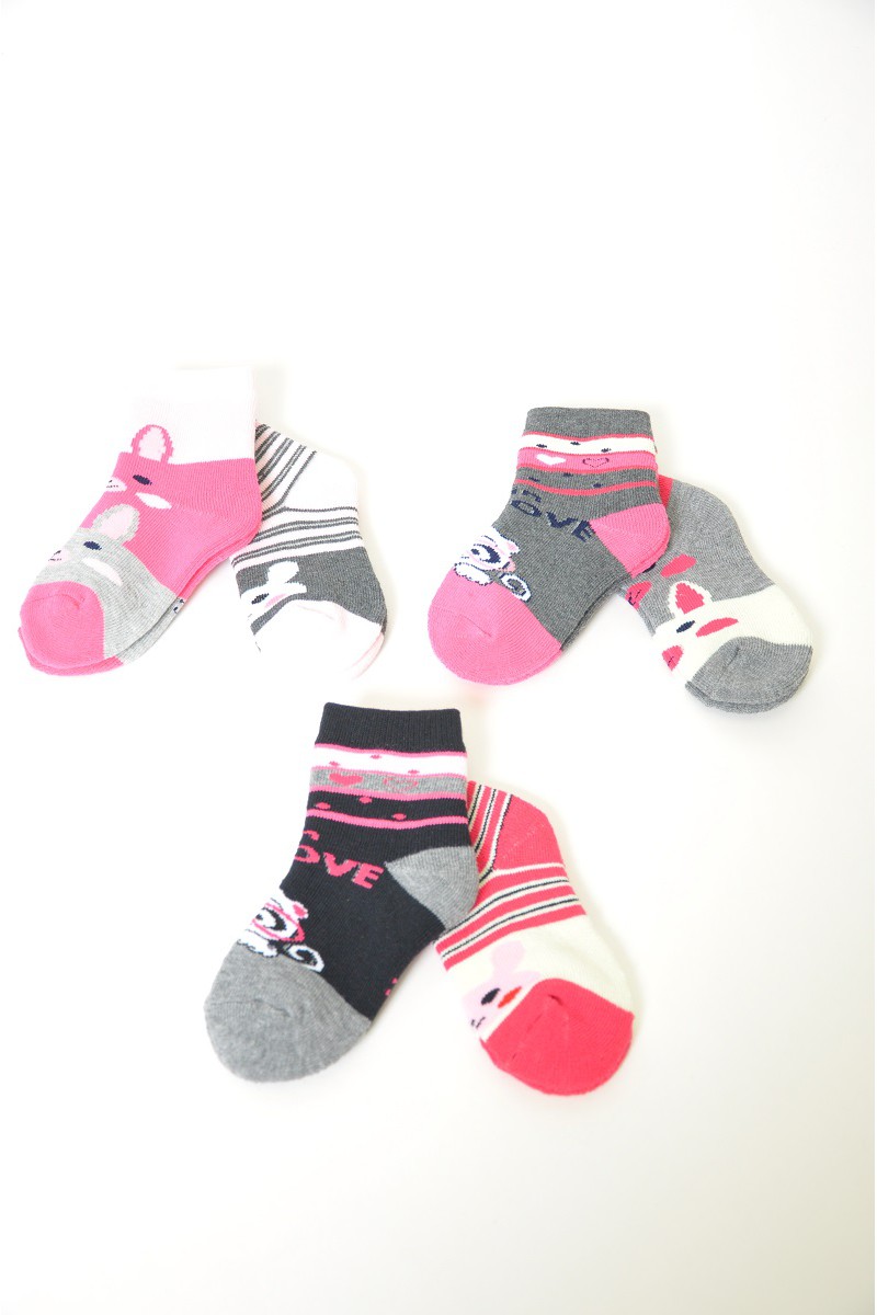 Комплект детских носков (утепленные) (6 пар)